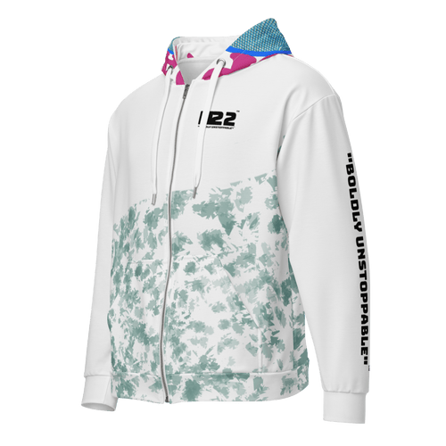Felpa con cappuccio con zip unisex - H22™