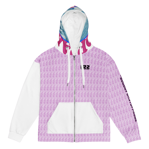 Felpa con Zip H22™ – Violet Comfort - H22™