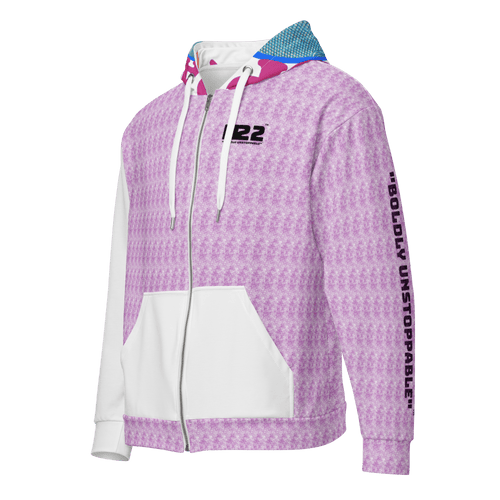 Felpa con Zip H22™ – Violet Comfort - H22™